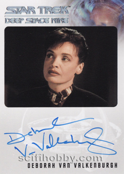 Deborah Van Valkenburgh as Detective Preston Autograph card