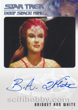 Bridget Ann White as Larell Autograph card