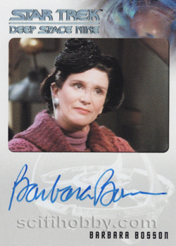 Barbara Bosson as Roana Autograph card