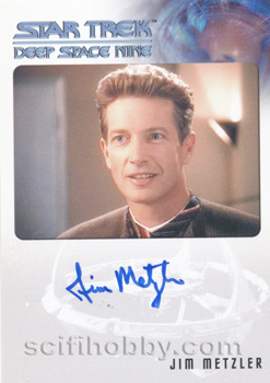 Jim Metzler as Chris Brynner Autograph card