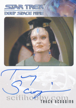Tracy Scoggins as Gilora Rejal Autograph card