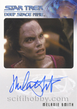 Melanie Smith as Tora Ziyal Autograph card