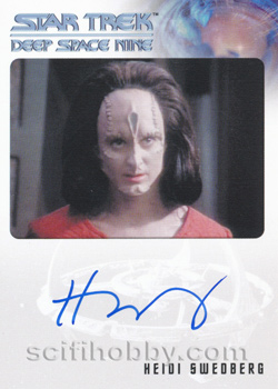 Heidi Swedberg as Rekelen Autograph card