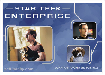 Captain Jonathan Archer and Porthos Relationship card