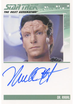 Michael Corbett as Dr. Rabal Autograph card