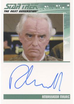 Robin Gammell as Mauric Autograph card