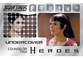Counselor Troi/Mintakan in Who Watches the Watchers Undercover Heroes