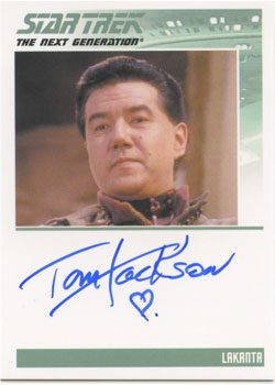 Tom Jackson as Lakanta Autograph card