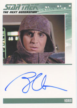 Brian Markinson as Vorin Autograph card