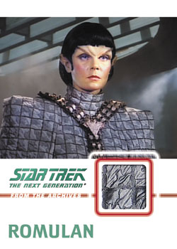 Romulan Costume Relic card