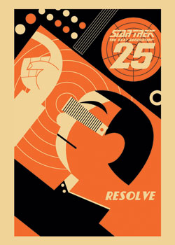 Resolve/Geordi 25th Anniversary Posters