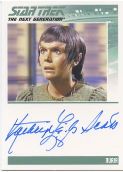 Kathryn Leigh Scott as Nuria Autograph card