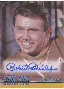 Robert Phillips as Space Officer in The Cage Single Autograph