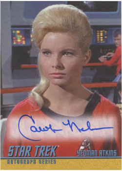 Carolyn Nelson as Yeoman Atkins in The Deadly Years Single Autograph