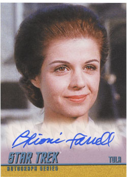 Brioni Farrell as Tula in The Return of the Archons Single Autograph