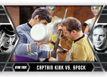 Captain Kirk vs. Spock in Amok Time Kirks Epic Battles