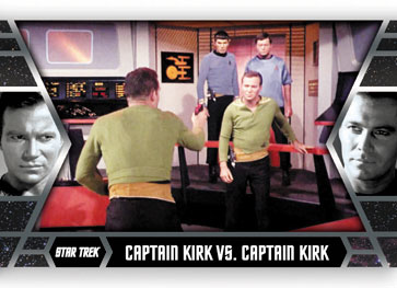 Captain Kirk vs. Captain Kirk in The Enemy Within Kirks Epic Battles