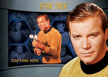 Captain Kirk Star Trek Bridge Crew Shadowbox