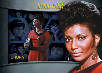 Uhura Star Trek Bridge Crew Shadowbox