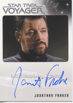 Jonathan Frakes as Commander William T. Riker Autograph card