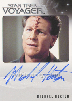 Star Trek Voyager Heroes & Villains Gary Graham as Tanis Autograph 