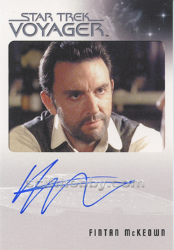 Fintan McKeown as Michael Sullivan Autograph card