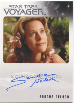 Star Trek Voyager Heroes & Villains Cari Shayne as Eliann Autograph 