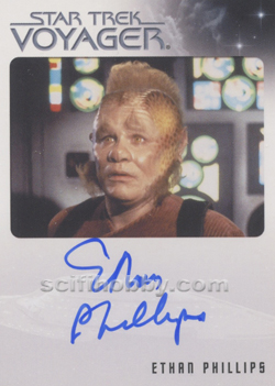 Ethan Phillips as Neelix Autograph card