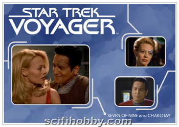 Seven of Nine and Chakotay Voyager Relationships Parallel