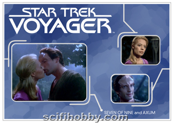 Seven of Nine and Axum Voyager Relationships