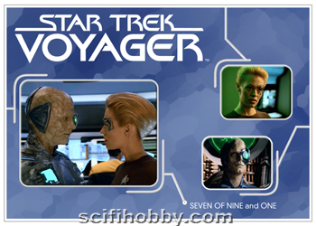 Seven of Nine and One Voyager Relationships Parallel