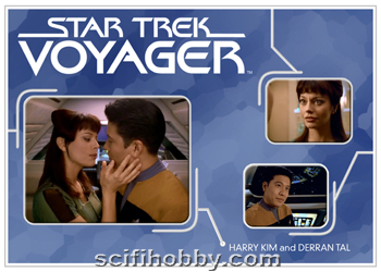Harry Kim and Derran Tal Voyager Relationships