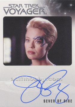 Mary Elizabeth McGlynn as Daelen Autograph Star Trek Voyager Heroes & Villains 