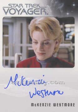 McKenzie Westmore as Ensign Jenkins Autograph card