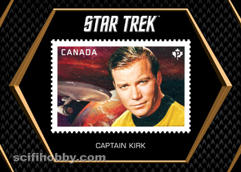 Captain Kirk 50th Anniversary Canada Stamps