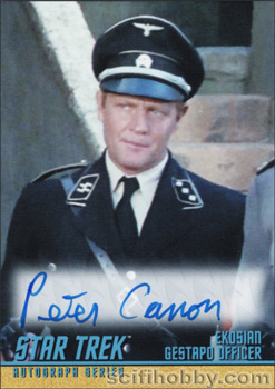 Peter Canon as Gestapo Officer in 