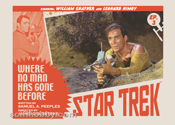 Where No Man Has Gone Before TOS Lobby card by Juan Ortiz