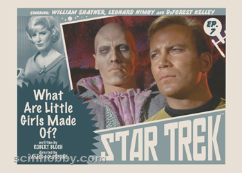 What Are Little Girls Made Of? TOS Lobby card by Juan Ortiz