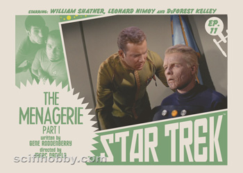 The Menagerie, Part 1 TOS Lobby card by Juan Ortiz