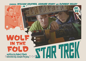 Wolf in The Fold TOS Lobby card by Juan Ortiz