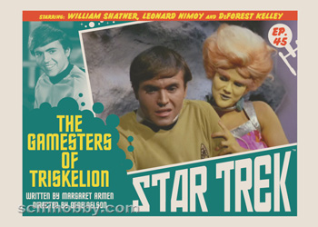The Gamesters of Triskelion TOS Lobby card by Juan Ortiz