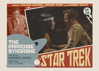 The Paradise Syndrome TOS Lobby card by Juan Ortiz