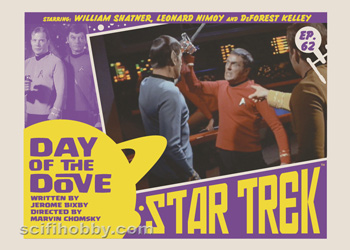 Day of the Dove TOS Lobby card by Juan Ortiz