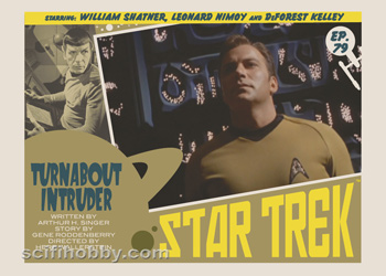 Turnabout Intruder TOS Lobby card by Juan Ortiz