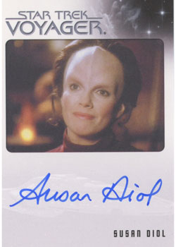 Susan Diol as Danara Pel Autograph card