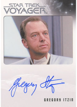 Gregory Itzin as Dr. Dysek Autograph card