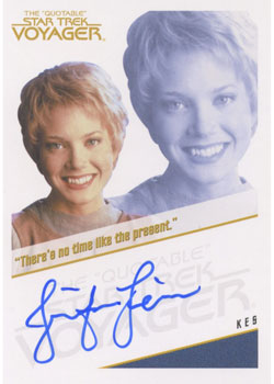 Jennifer Lien as Kes Autograph card