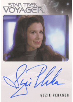 Suzie Plakson as Female Q Autograph card