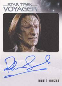 Robin Sachs as General Valen Autograph card