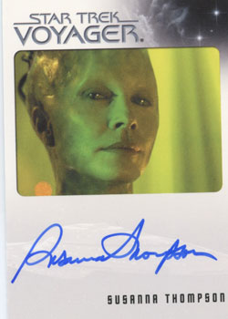 Susanna Thompson as Borg Queen Autograph card